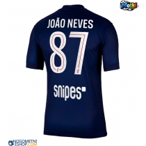 Moški Nogometni dresi Paris Saint-Germain Joao Neves #87 Domači 2025-26 Kratek Rokav